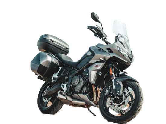 Grey Triumph Tiger Sport 660